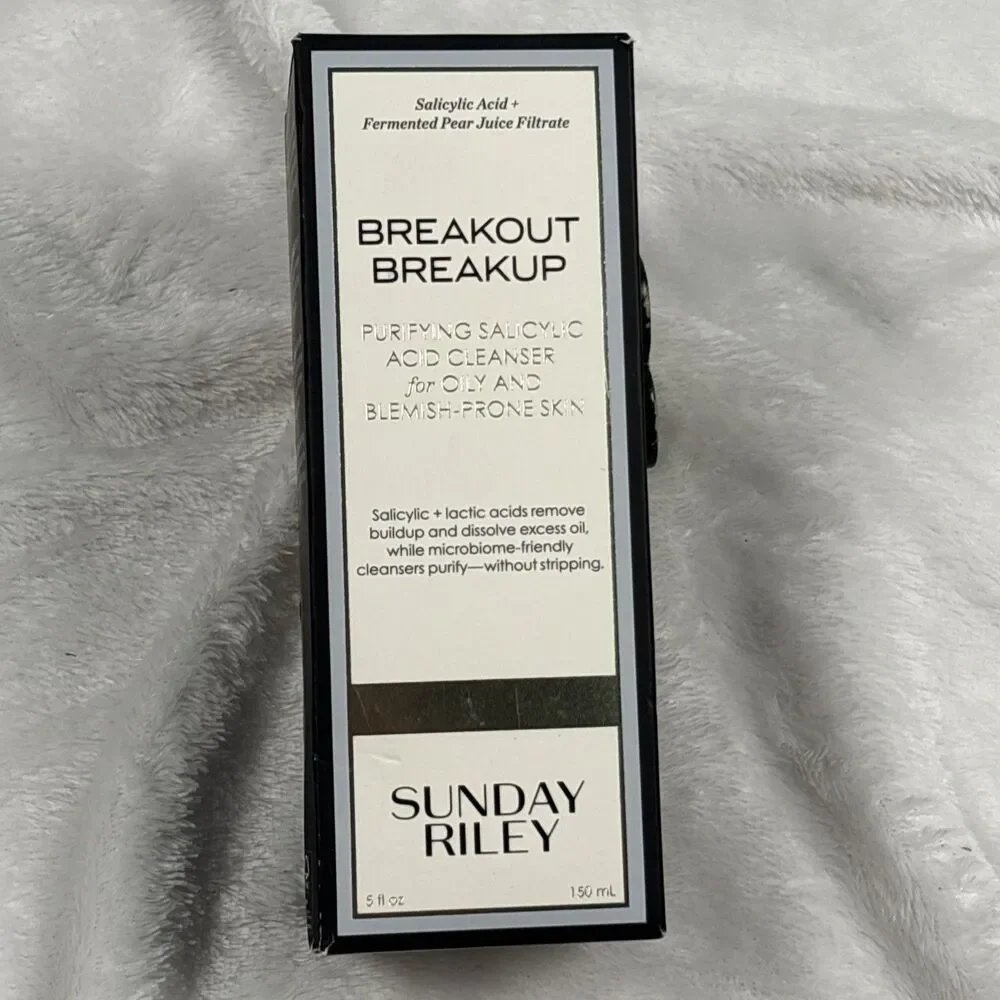 Sunday Riley Breakout Breakup Salicylic Acid Cleanser Blemish-Prone Skin SEALED